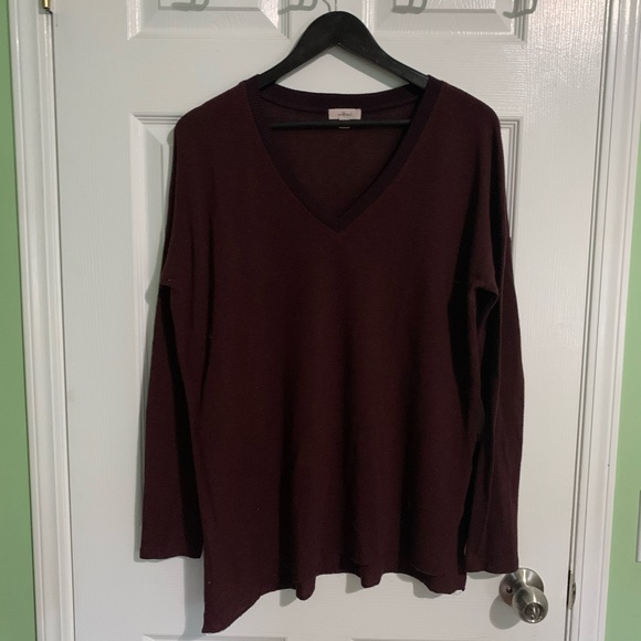 WILFRED Sherbrooke Sweater (maroon) - Picture 1 of 6